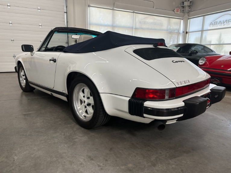 Used 1988 Porsche 911 Carrera Cabriolet For Sale ($59,911